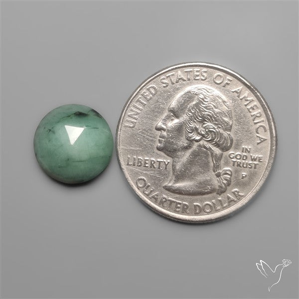 Rose Cut Emerald