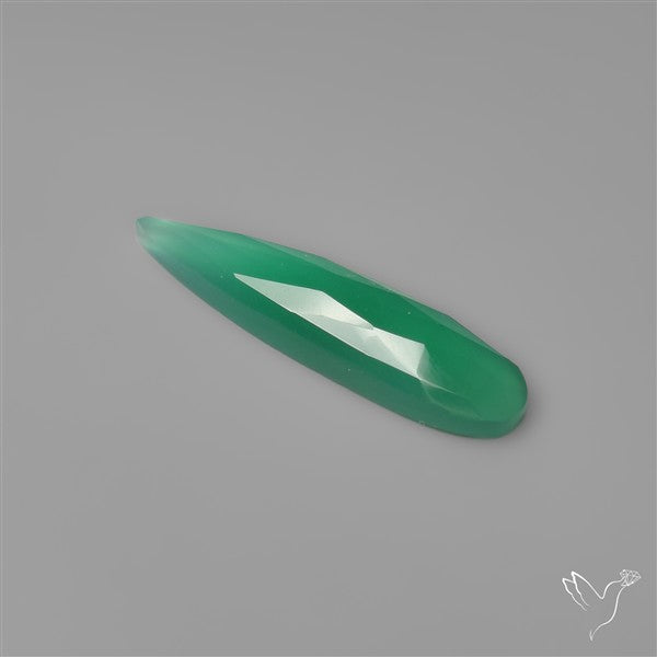 Long Cut Chrome Chalcedony