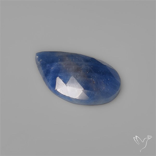 Rose Cut Blue Sapphire