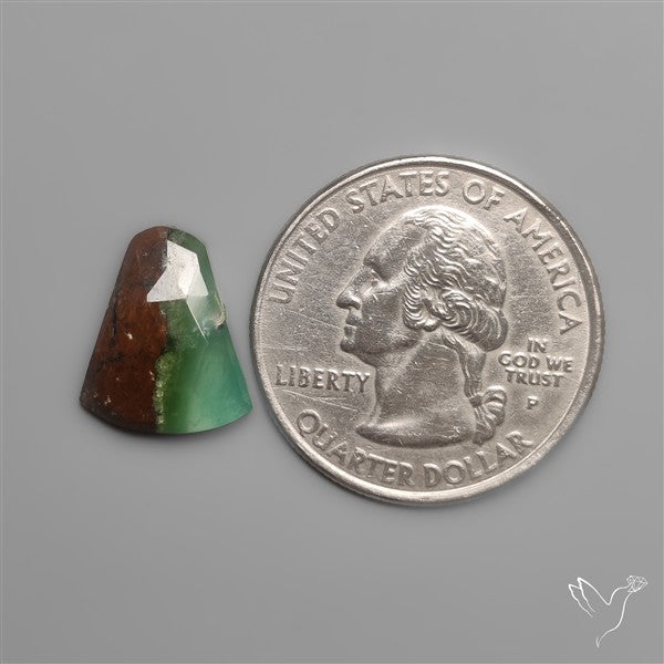 Rose Cut Boulder Chrysoprase
