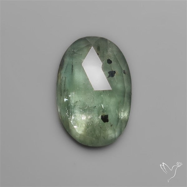 Rose Cut Mint Green Kyanite