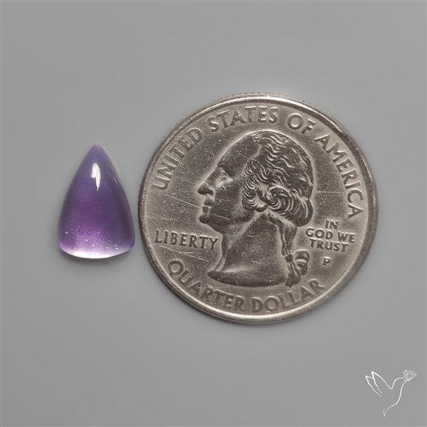 Amethyst With Mother Of Pearl Doublet