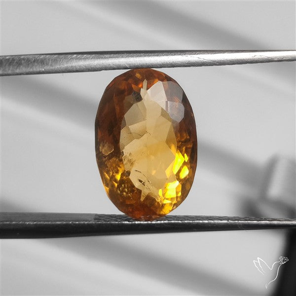 Faceted Citrine