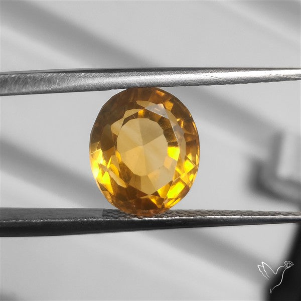 Faceted Citrine