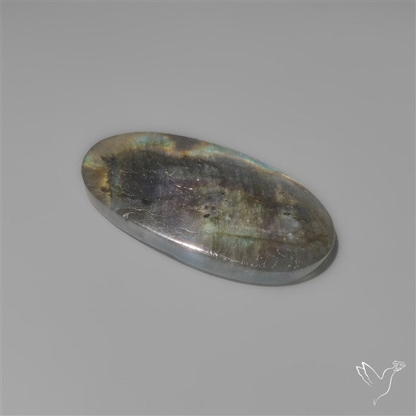 Rainbow Spectrolite Cabochon from Finland