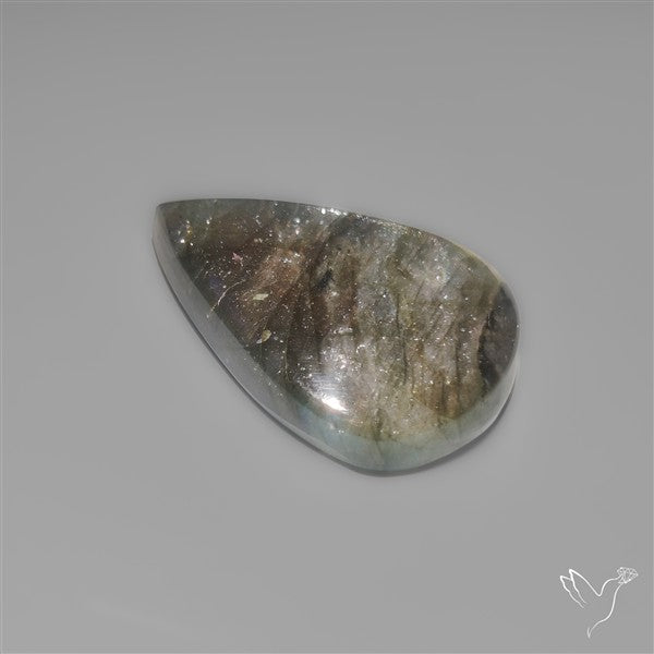 Purple Spectrolite Cabochon from Finland