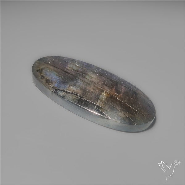 Rainbow Spectrolite Cabochon from Finland
