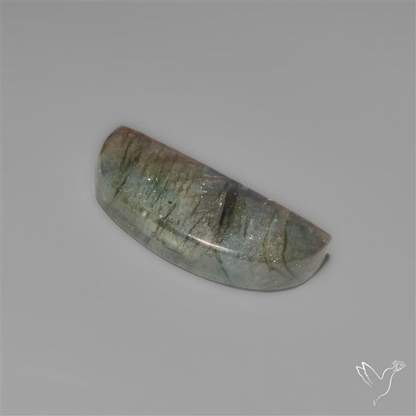 Purple Spectrolite Cabochon from Finland