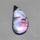 Purple Spectrolite Cabochon from Finland