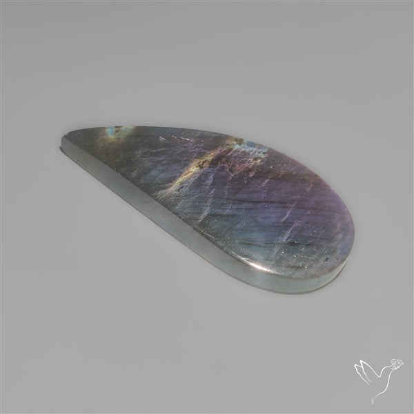 Purple Spectrolite Cabochon from Finland
