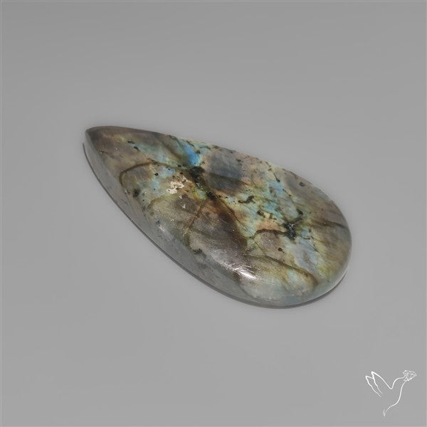 Rainbow Spectrolite Cabochon from Finland