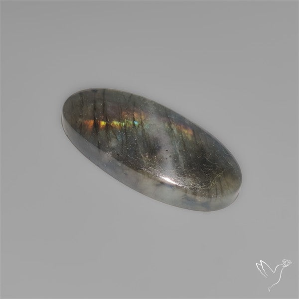 Rainbow Spectrolite Cabochon from Finland