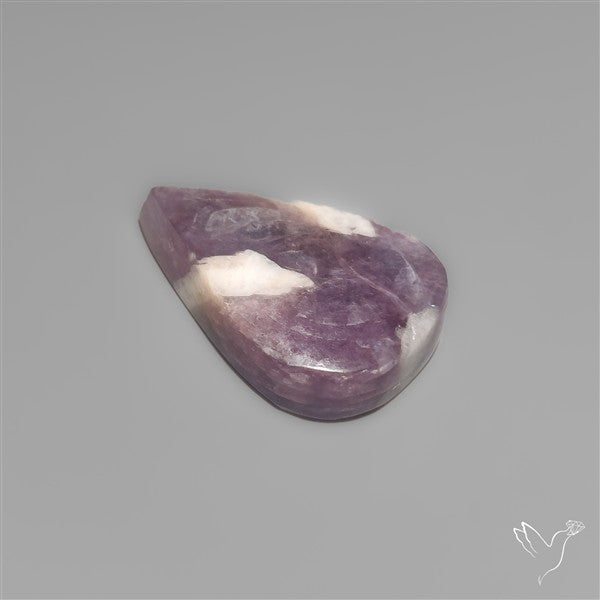 Gem Lepidolite Mica Cabochon Deep Purple