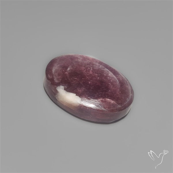 Gem Lepidolite Mica Cabochon Deep Purple