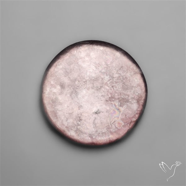 Gem Lepidolite Mica Cabochon Deep Purple