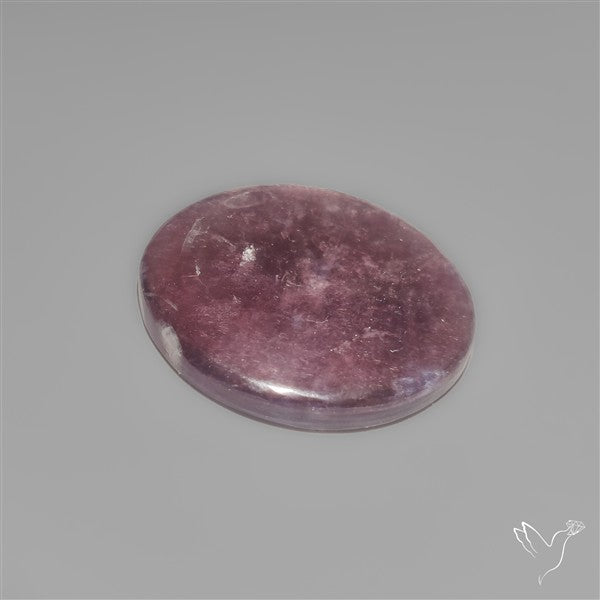 Gem Lepidolite Mica Cabochon Deep Purple