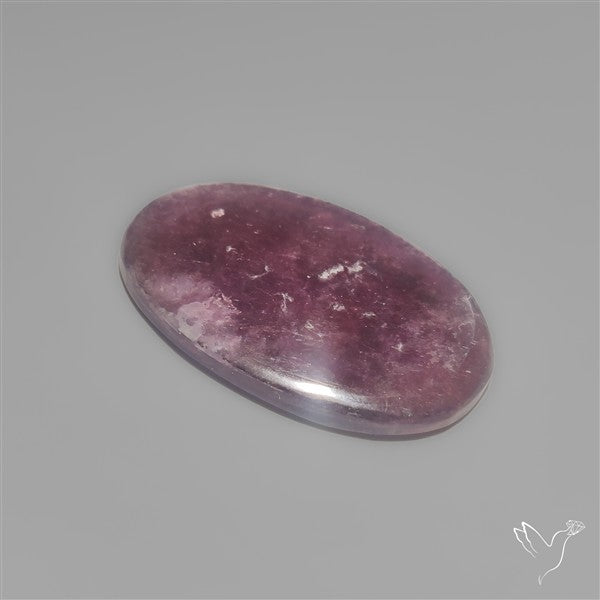 Gem Lepidolite Mica Cabochon Deep Purple
