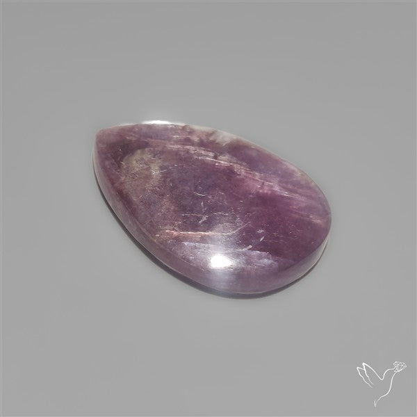 Gem Lepidolite Mica Cabochon Deep Purple