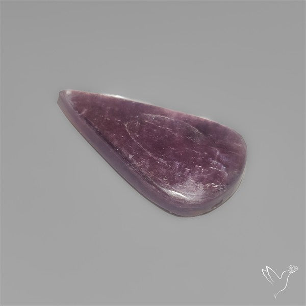 Gem Lepidolite Mica Cabochon Deep Purple