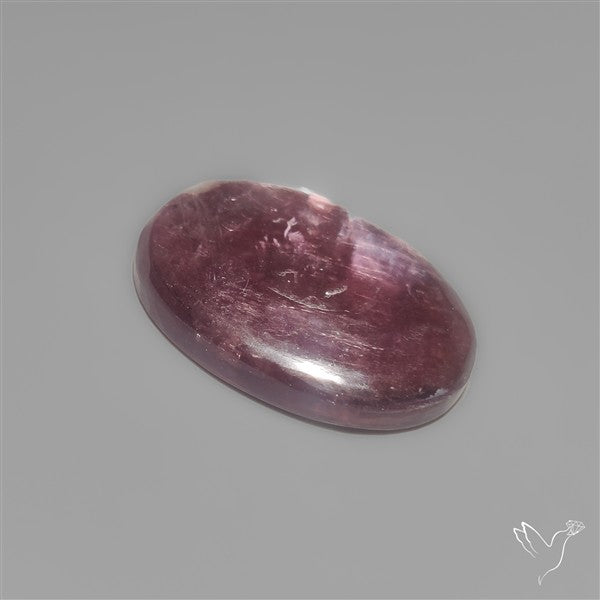 Gem Lepidolite Mica Cabochon Deep Purple