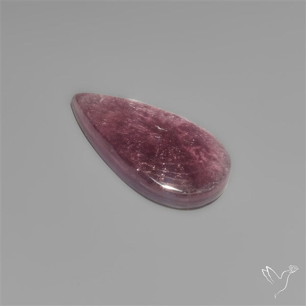 Gem Lepidolite Mica Cabochon Deep Purple