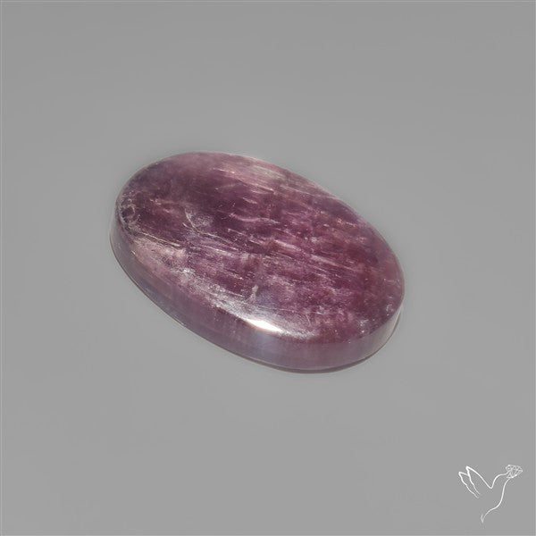 Gem Lepidolite Mica Cabochon Deep Purple
