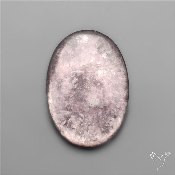 Gem Lepidolite Mica Cabochon Deep Purple