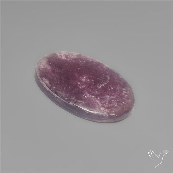 Gem Lepidolite Mica Cabochon Deep Purple