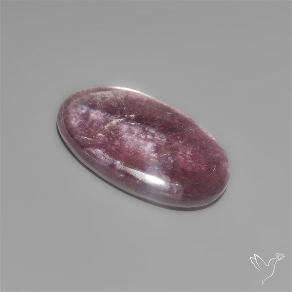 Gem Lepidolite Mica Cabochon Deep Purple