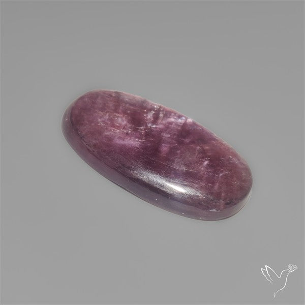 Gem Lepidolite Mica Cabochon Deep Purple