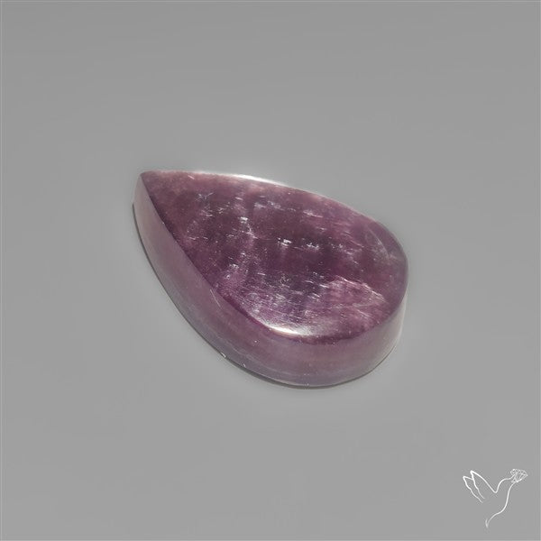 Botryoidal Gem Lepidolite Mica Cabochon Deep Purple