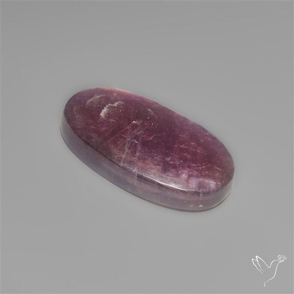 Gem Lepidolite Mica Cabochon Deep Purple