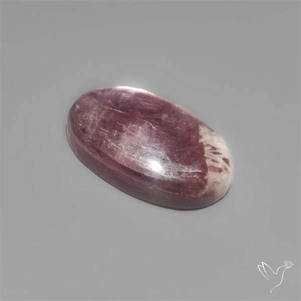 Gem Lepidolite Mica Cabochon Deep Purple