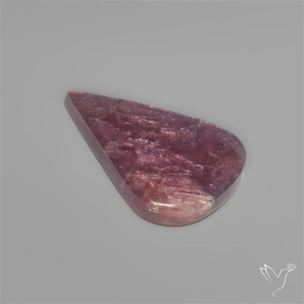 Gem Lepidolite Mica Cabochon Deep Purple