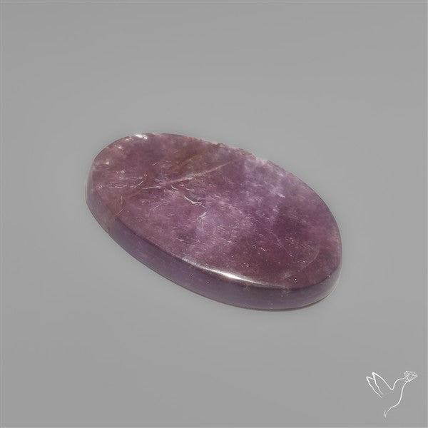 Gem Lepidolite Mica Cabochon Deep Purple