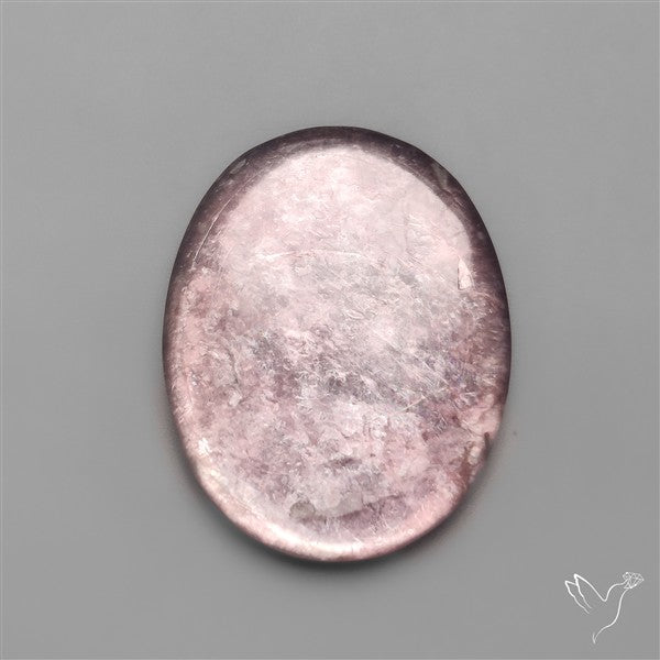Gem Lepidolite Mica Cabochon Deep Purple