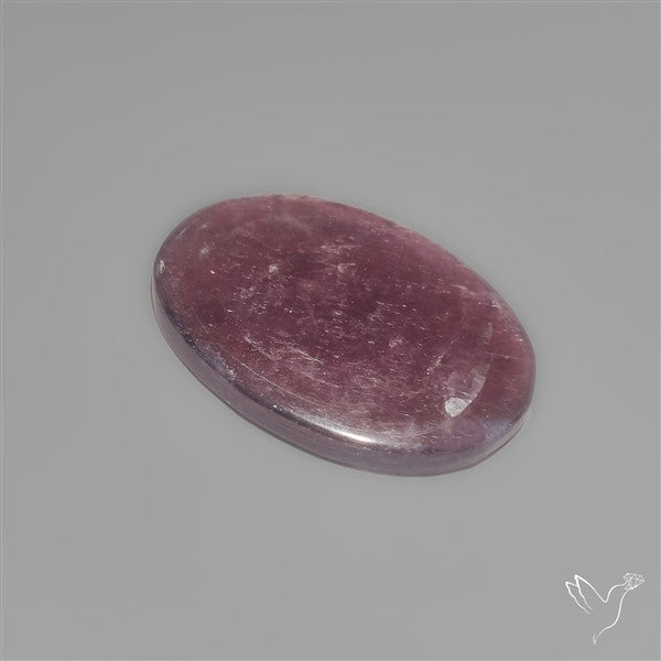 Gem Lepidolite Mica Cabochon Deep Purple