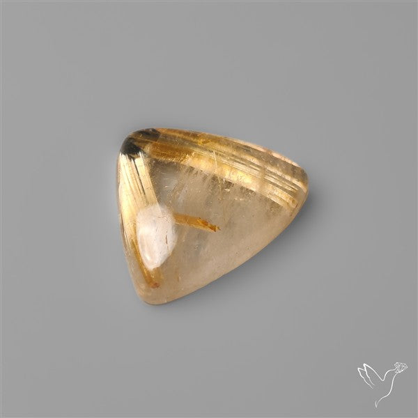 Star Golden Rutilated Quartz Cabochon