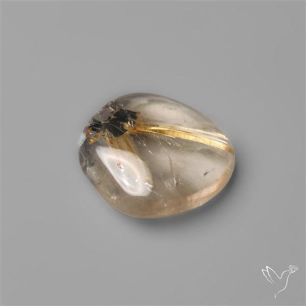 Star Golden Rutilated Quartz Cabochon
