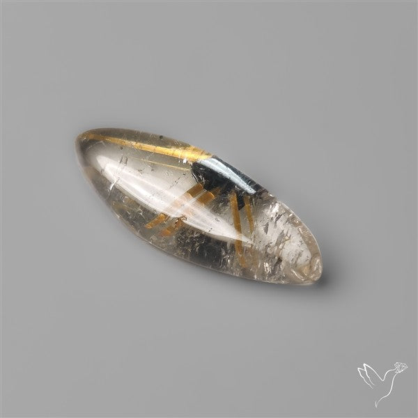 Star Golden Rutilated Quartz Cabochon