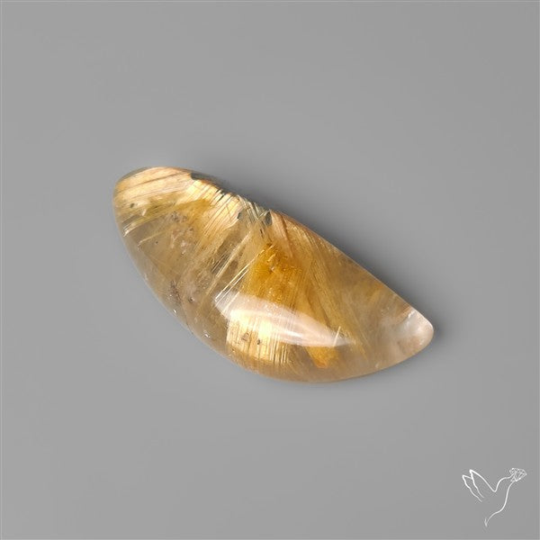 Star Golden Rutilated Quartz Cabochon