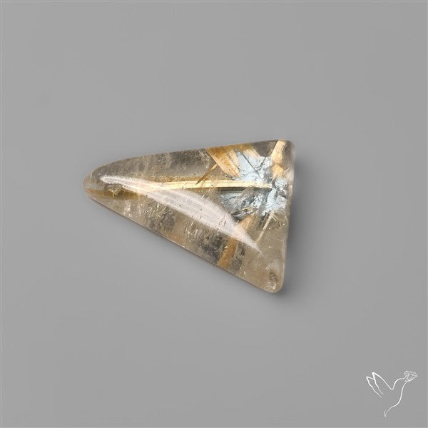 Star Golden Rutilated Quartz Cabochon