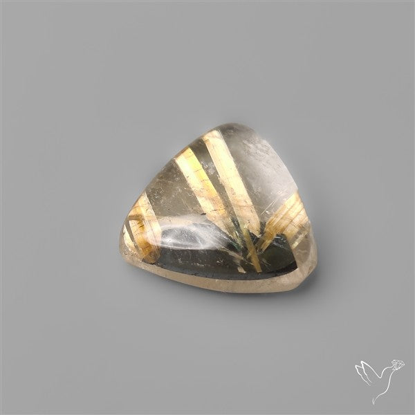 Star Golden Rutilated Quartz Cabochon