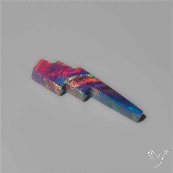 Aurora Opal Lighting Bolt Carving