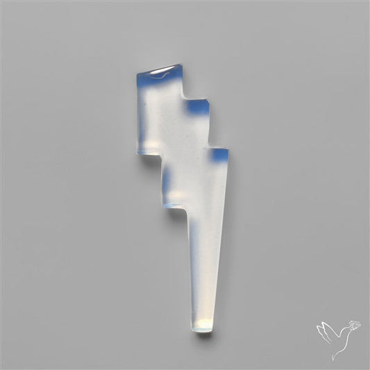 Opalite Lighting Bolt Carving