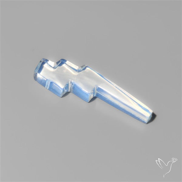 Opalite Lighting Bolt Carving