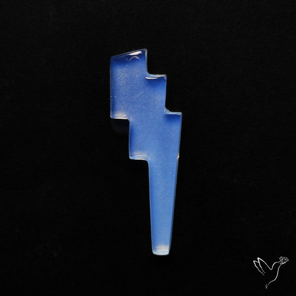 Opalite Lighting Bolt Carving