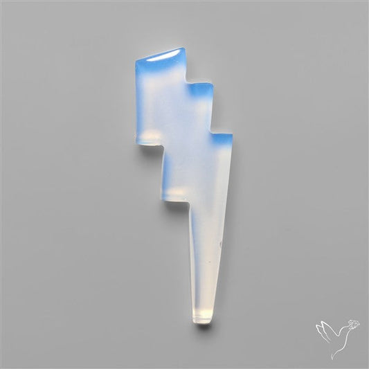 Opalite Lighting Bolt Carving