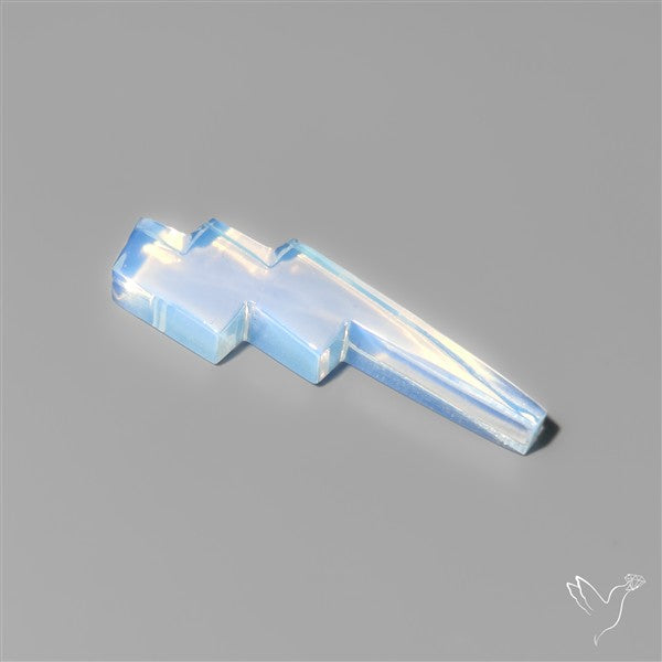 Opalite Lighting Bolt Carving