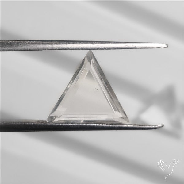 Portrait Cut Clear Himalayan Crystal Quartz Pair